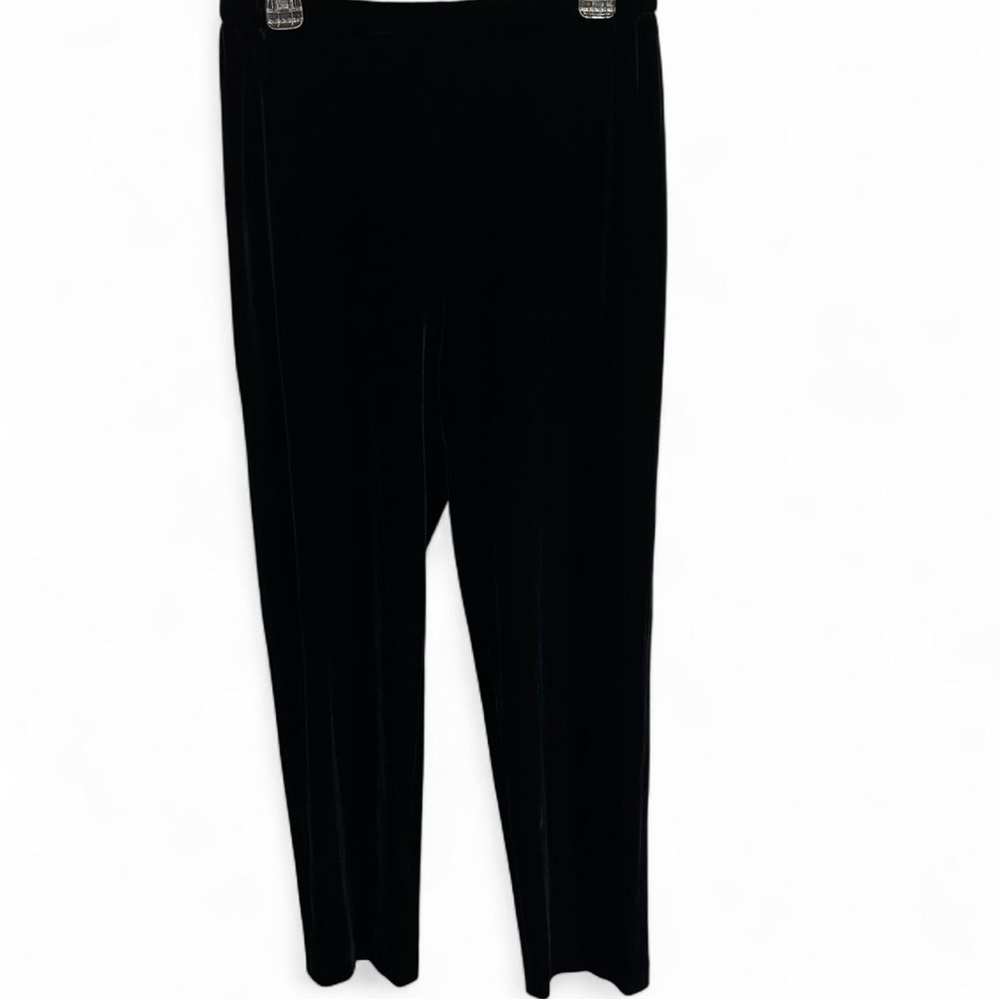 Alex Evenings Black Straight Leg Pants